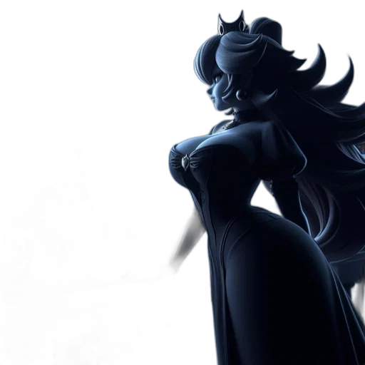 dress, crown, concept art, comic book art transparent PNG cut-out