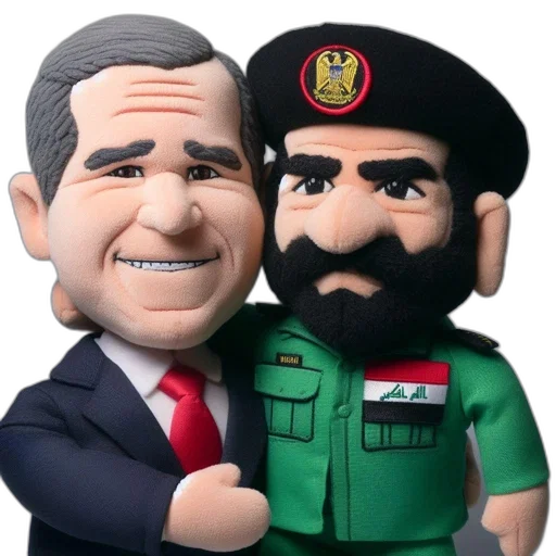 cartoon, 3d render, two, stuffed transparent PNG cut-out