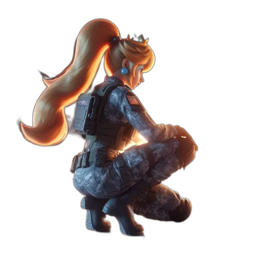 crown, dress, staff, hair transparent PNG cut-out