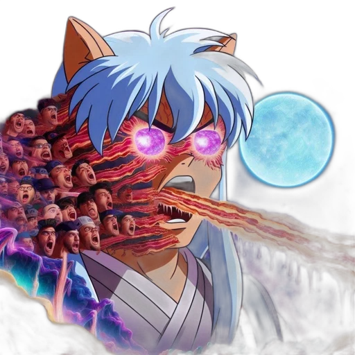 mask, staff, creature, face transparent PNG cut-out