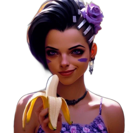 weapon, face, food, staff transparent PNG cut-out