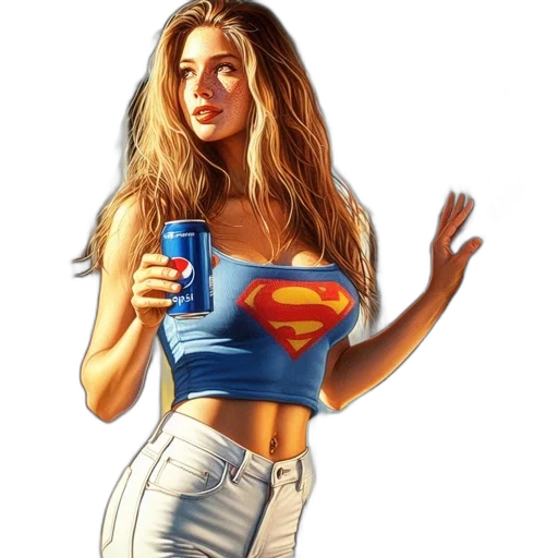 comic book art, photorealistic, concept art, oil painting transparent PNG cut-out