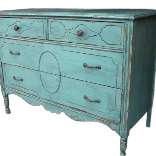 furniture, 3d render, photorealistic, blue transparent PNG cut-out