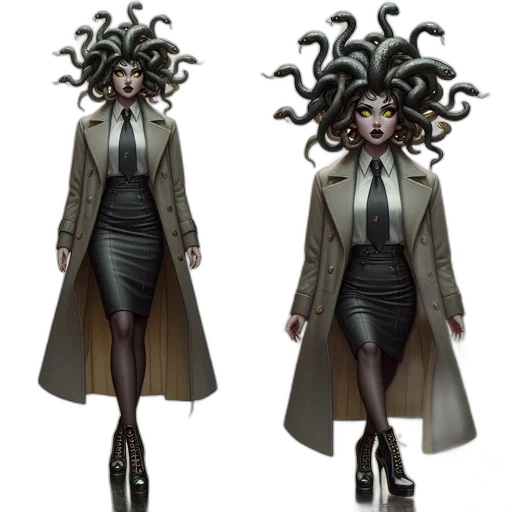 concept art, fantasy art, cyberpunk, comic book art transparent PNG cut-out