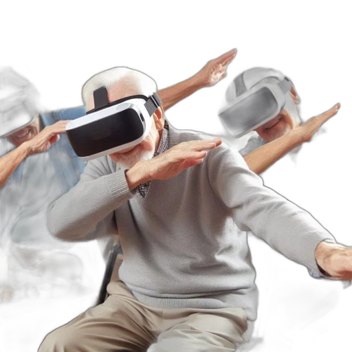concept art, 3d render, three, seniors transparent PNG cut-out