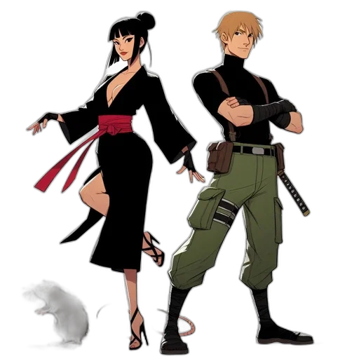 staff, concept art, comic book art, pixel art transparent PNG cut-out