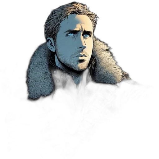 animal, creature, jacket, face transparent PNG cut-out