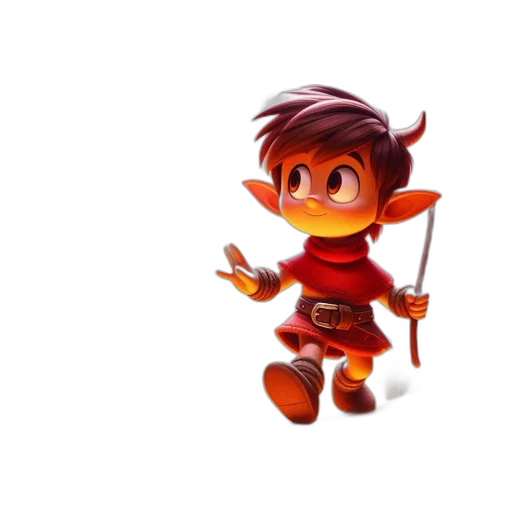staff, weapon, sword, 3d render transparent PNG cut-out