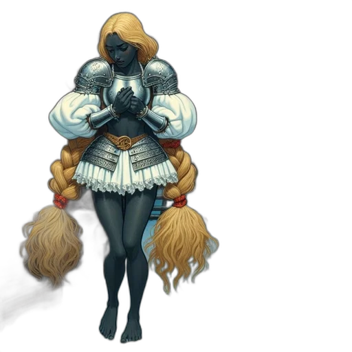 dress, hair, mask, crown transparent PNG cut-out