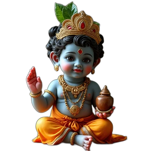 3d render, photorealistic, oil painting, little transparent PNG cut-out