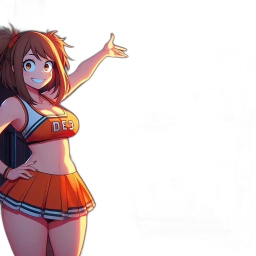 dress, concept art, anime, 3d render transparent PNG cut-out