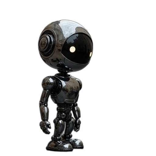 robot, mask, creature, 3d render transparent PNG cut-out