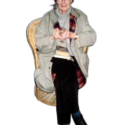 jacket, staff, jewelry, shoes transparent PNG cut-out