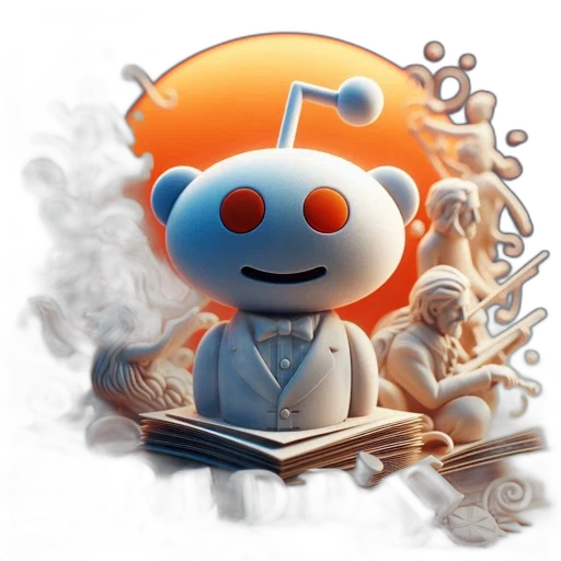 staff, robot, concept art, pixel art transparent PNG cut-out