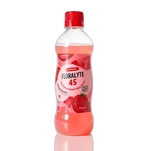 bottle, food, 3d render, red transparent PNG cut-out
