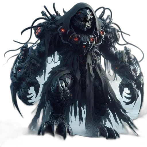 creature, mask, concept art, fantasy art transparent PNG cut-out