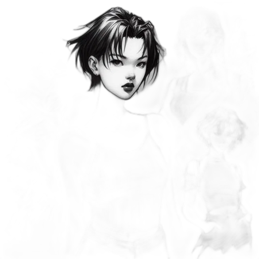 face, jacket, creature, mask transparent PNG cut-out
