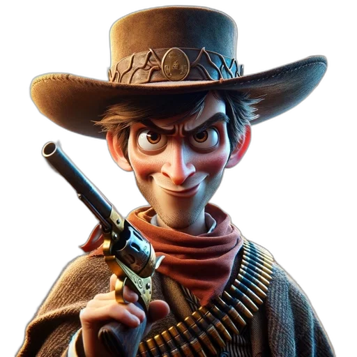 weapon, staff, face, hat transparent PNG cut-out