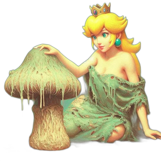 crown, dress, animal, creature transparent PNG cut-out