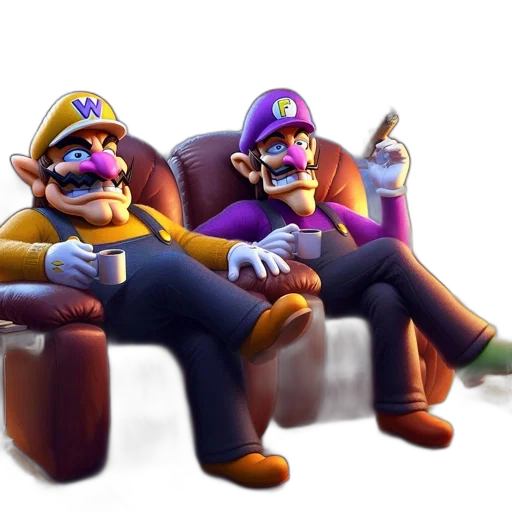 furniture, crown, 3d render, concept art transparent PNG cut-out