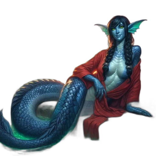 dragon, creature, staff, fantasy art transparent PNG cut-out