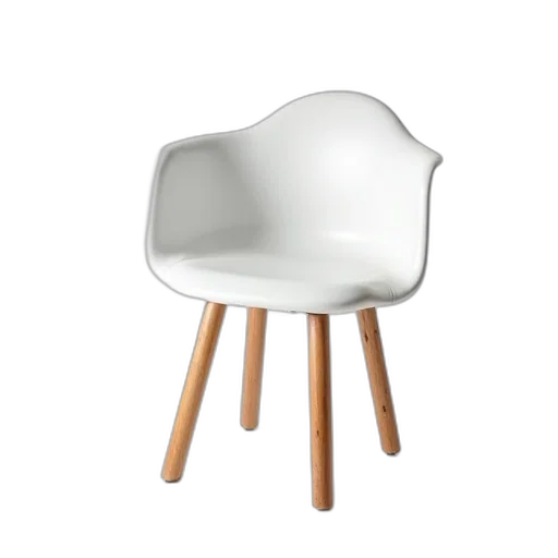 furniture, 3d render, white, dsw transparent PNG cut-out