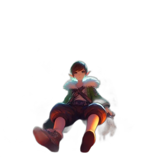 jacket, weapon, creature, robot transparent PNG cut-out