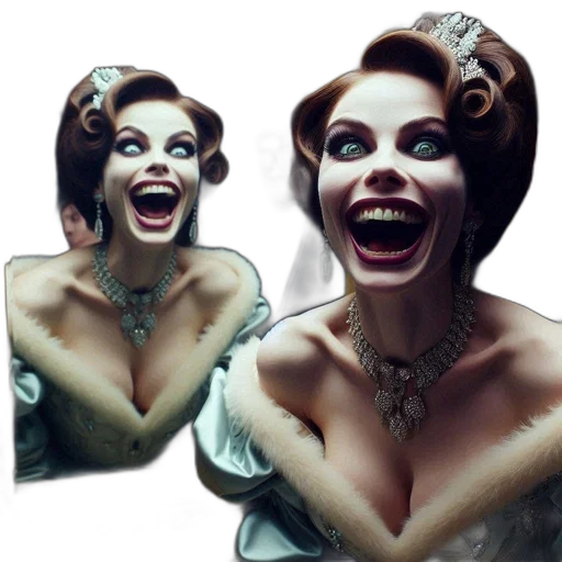 face, crown, jewelry, mask transparent PNG cut-out