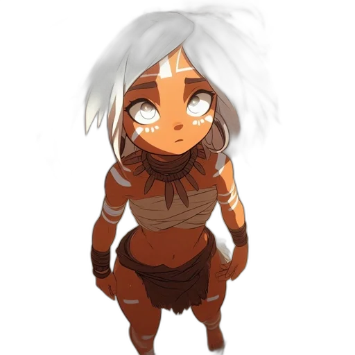 staff, creature, mask, concept art transparent PNG cut-out