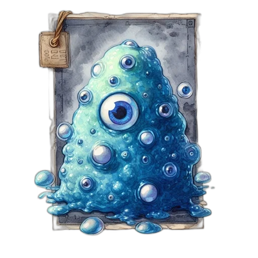 creature, concept art, fantasy art, watercolor transparent PNG cut-out