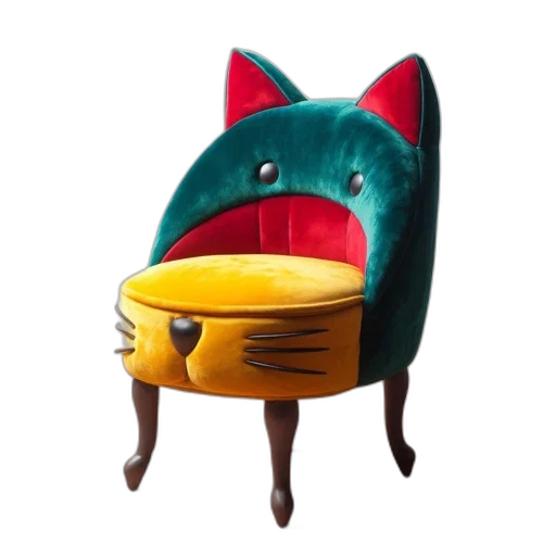 furniture, hat, mask, creature transparent PNG cut-out