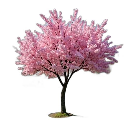 tree, flower, crown, staff transparent PNG cut-out