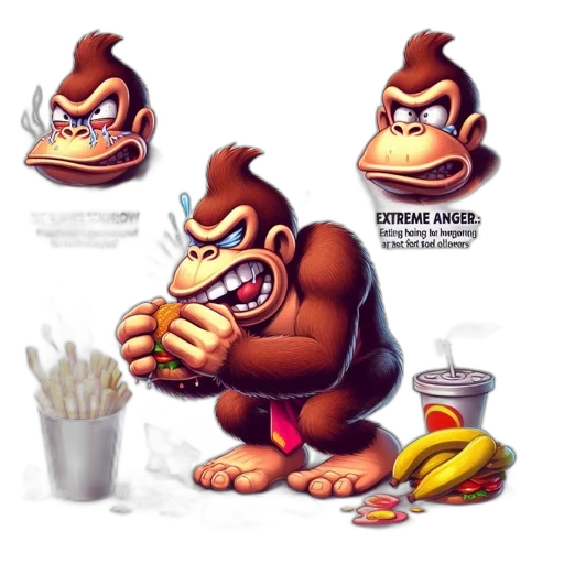 food, animal, creature, concept art transparent PNG cut-out