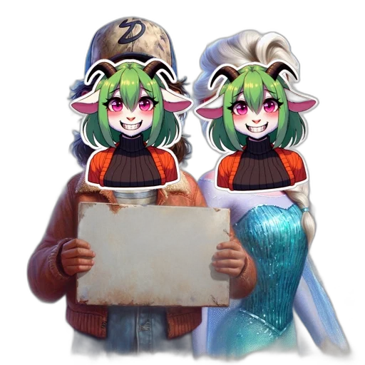 creature, hat, staff, dragon transparent PNG cut-out
