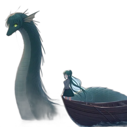 dragon, creature, crown, concept art transparent PNG cut-out