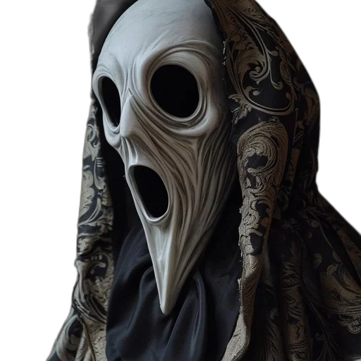 mask, face, jacket, dress transparent PNG cut-out