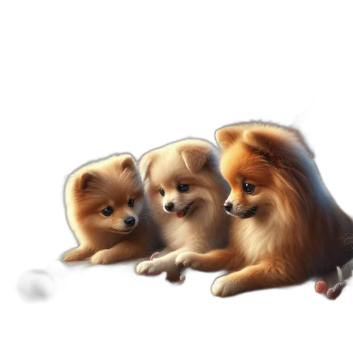 animal, concept art, photorealistic, 3d render transparent PNG cut-out