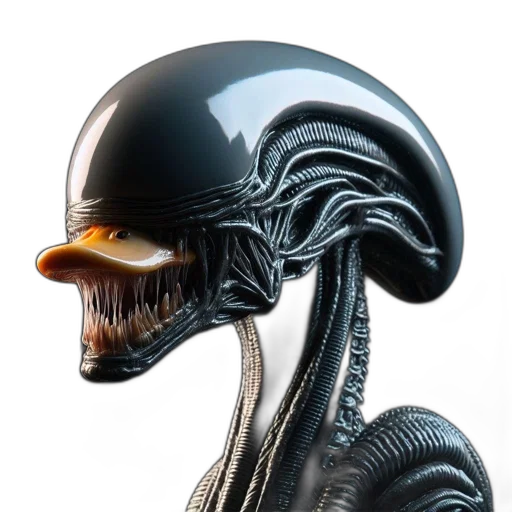 robot, creature, hair, hat transparent PNG cut-out