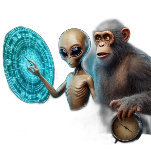 creature, animal, concept art, 3d render transparent PNG cut-out