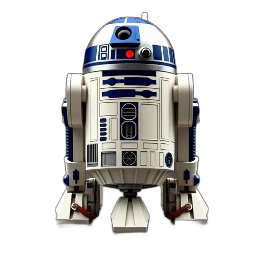 robot, 3d render, pixel art, concept art transparent PNG cut-out