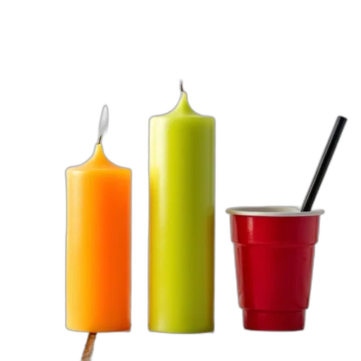 food, staff, weapon, 3d render transparent PNG cut-out