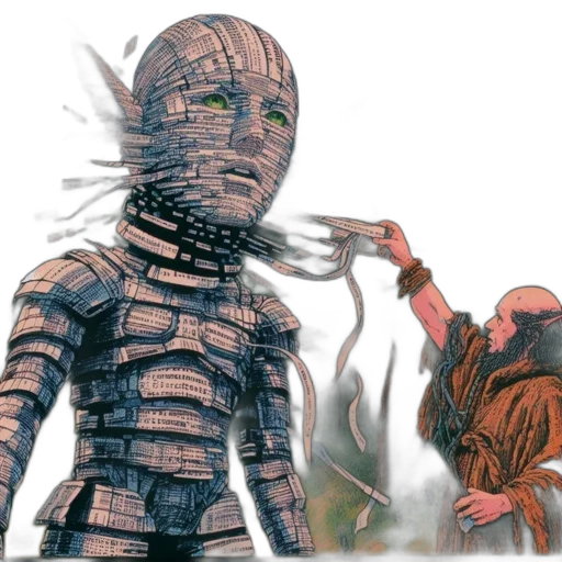 mask, creature, robot, concept art transparent PNG cut-out
