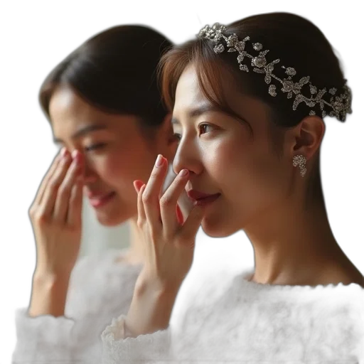 jewelry, crown, face, mask transparent PNG cut-out