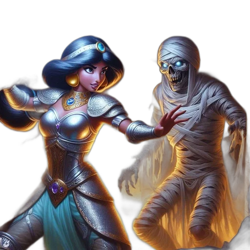 concept art, fantasy art, comic book art, underwater transparent PNG cut-out