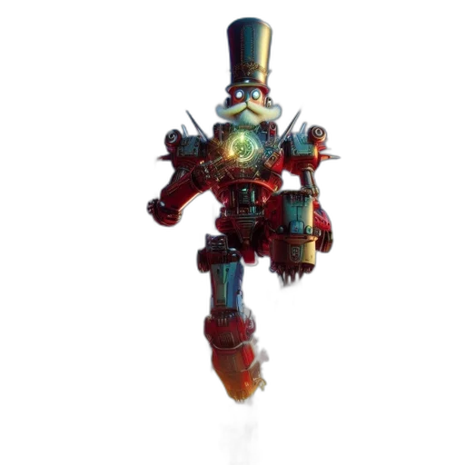 robot, staff, weapon, sword transparent PNG cut-out