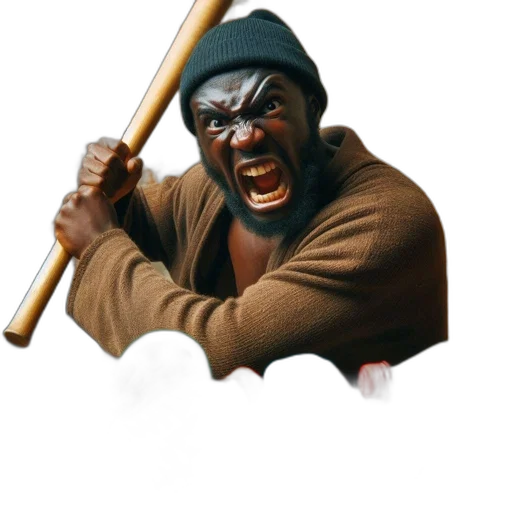 staff, animal, mask, creature transparent PNG cut-out