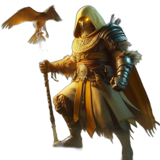 sword, mask, staff, dragon transparent PNG cut-out