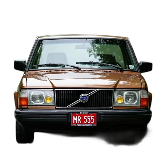 car, face, photorealistic, 3d render transparent PNG cut-out