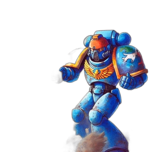 robot, weapon, staff, concept art transparent PNG cut-out