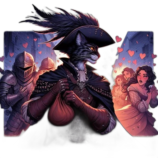 dragon, mask, sword, concept art transparent PNG cut-out